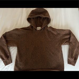 Abercrombie & fitch softAF collection printed hoodie.